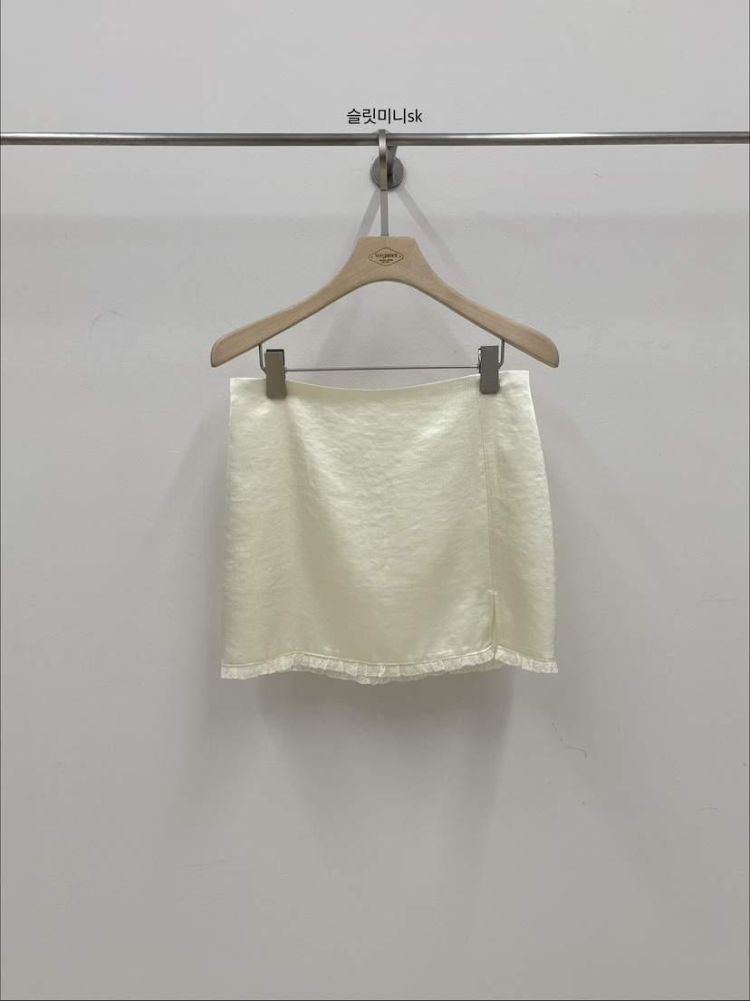 VERGAMOT東大門實拍女裝新品時尚推薦熱賣26春季短裙開衩VERGAMOT短裙圖色1
