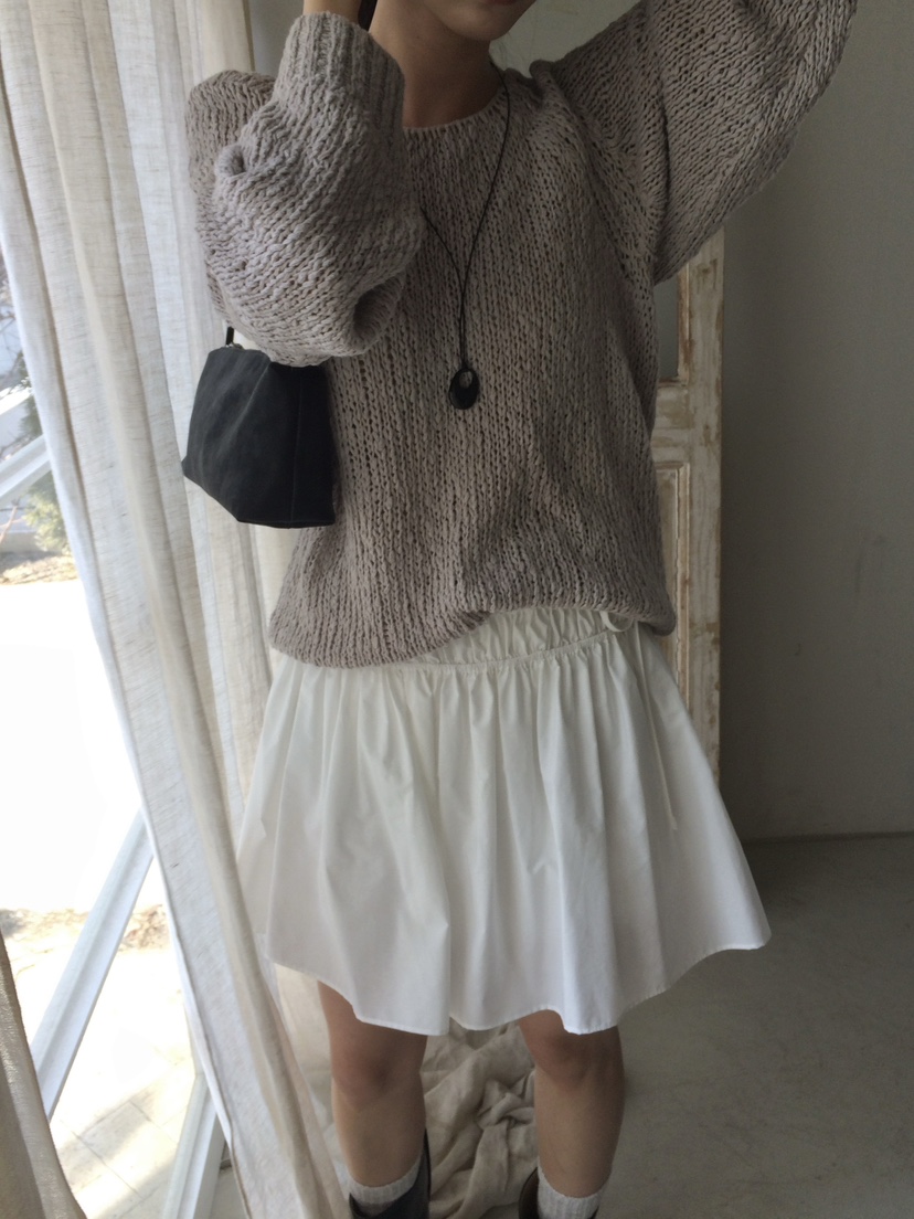 ANOU韓國直郵女裝新品時尚熱賣人氣推薦休閑26春季職業短裙ANOU短裙