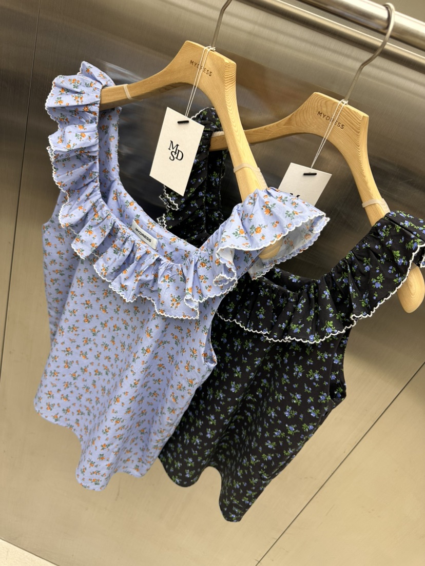 MYDRESS韓國代購女士新品推薦職業熱賣休閑人氣26春季吊帶背心MYDRESS吊帶/背心