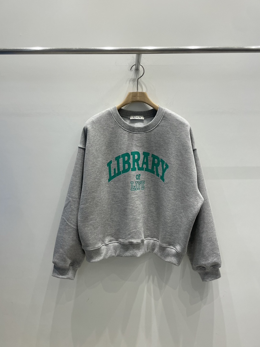 KINOA韓國直郵女士新品職業推薦時尚人氣26春季熱賣休閑衛衣KINOA衛衣圖色4