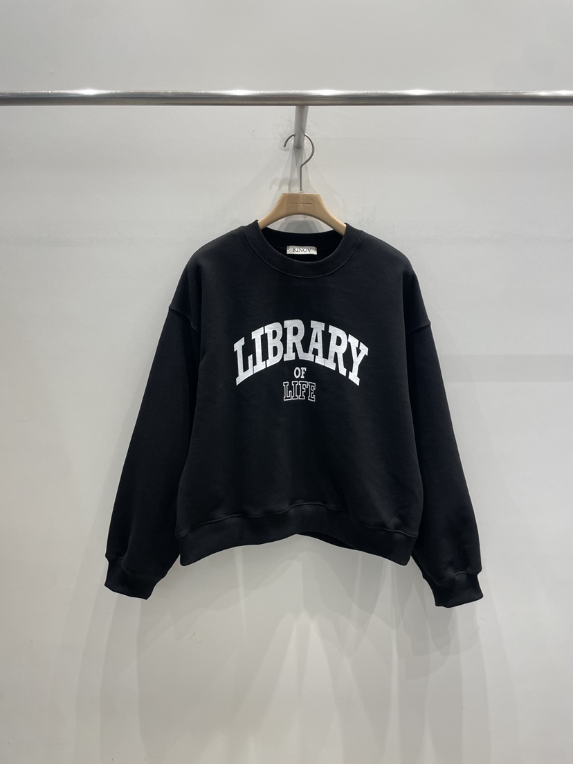 KINOA韓國直郵女士新品職業推薦時尚人氣26春季熱賣休閑衛衣KINOA衛衣圖色5