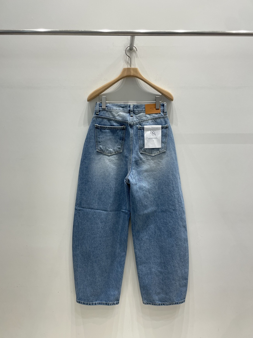 KINOA東大門實拍女士新款熱賣職業推薦26春季休閑人氣牛仔褲KINOA牛仔褲