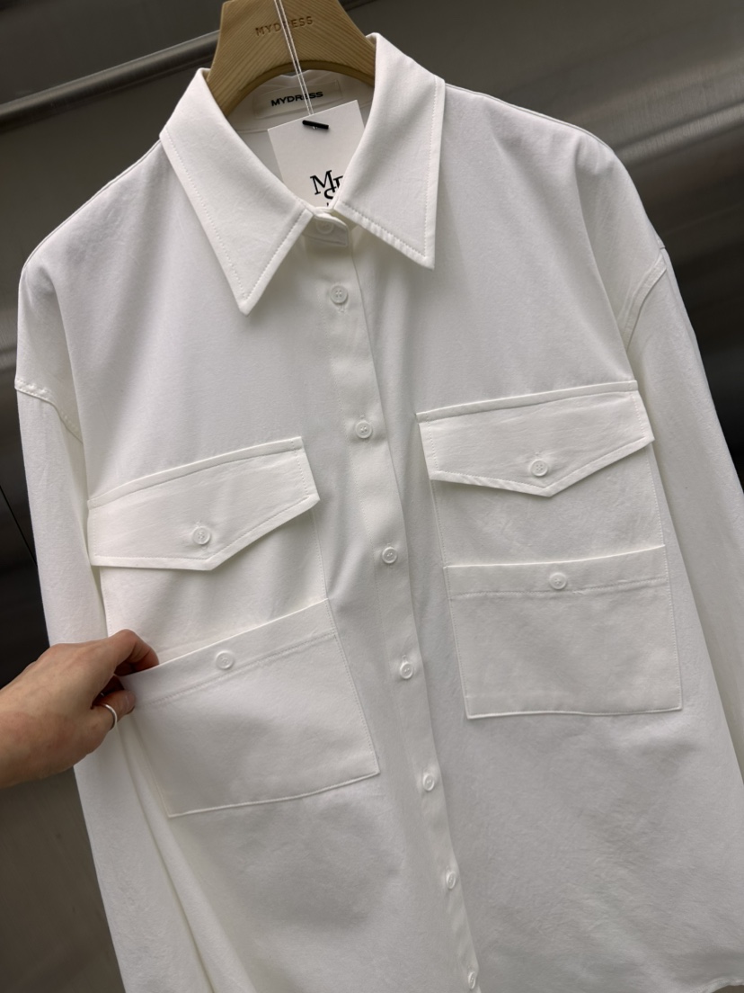 MYDRESS東大門直郵女士新品推薦休閑職業熱賣26春季襯衫蕾絲衫MYDRESS襯衫/蕾絲衫