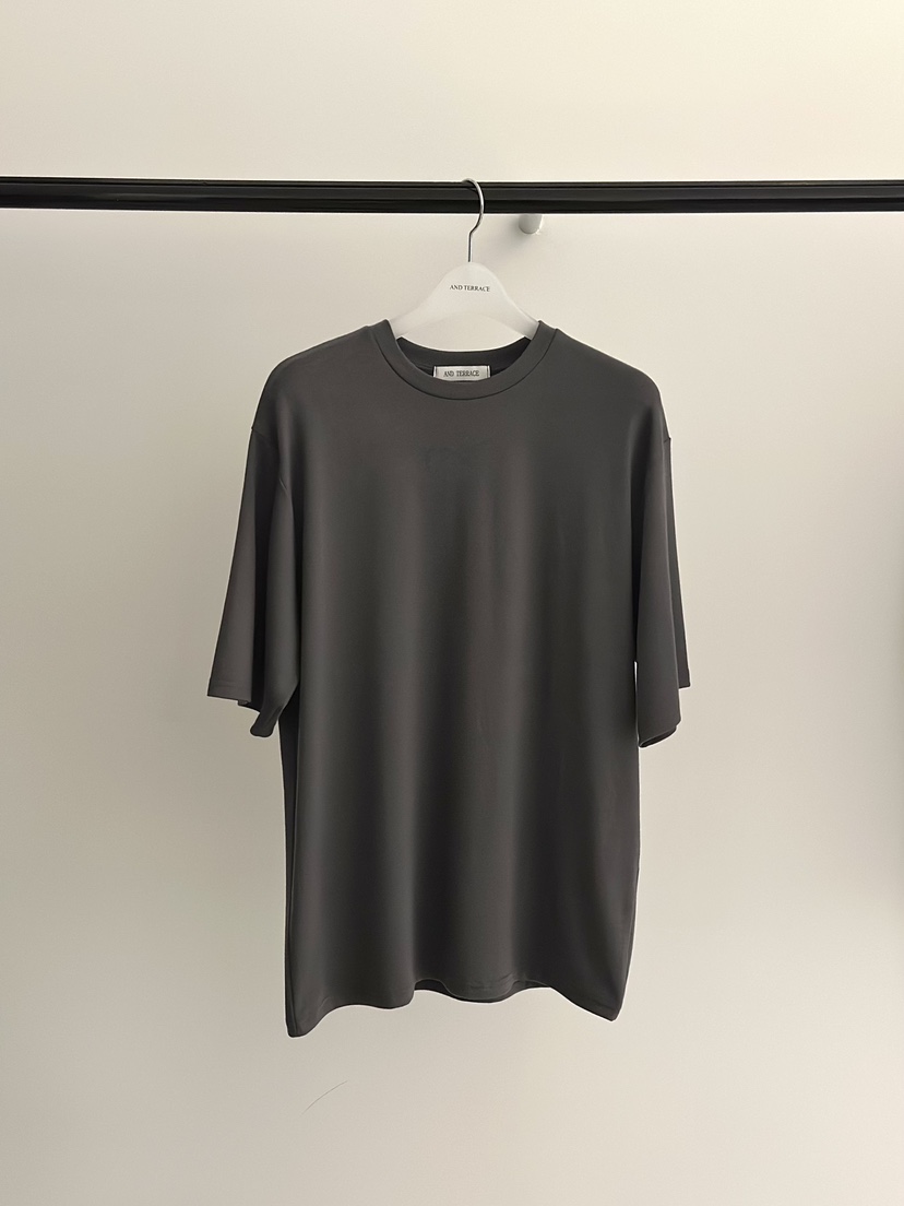 ANDTERRACE韓國代購女裝新品熱賣時尚休閑人氣職業推薦T恤ANDTERRACET恤圖色3墨色