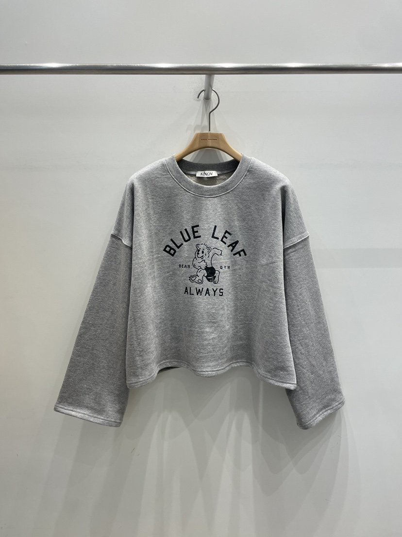 KINOA東大門代購女裝新款人氣職業時尚休閑推薦26春季衛衣KINOA衛衣圖色1