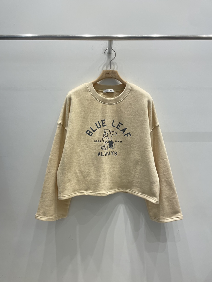 KINOA東大門代購女裝新款人氣職業時尚休閑推薦26春季衛衣KINOA衛衣圖色2