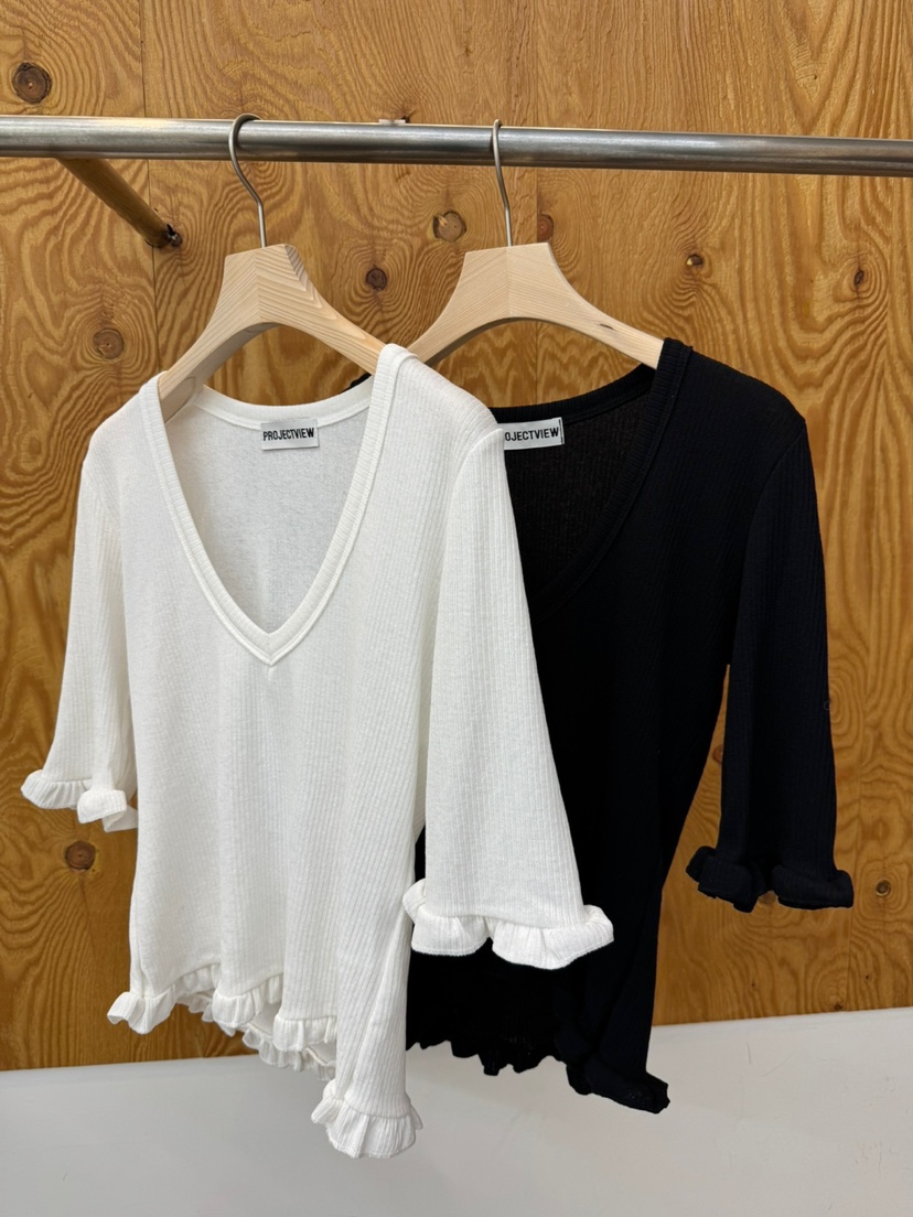 PROJECTVIEW韓國直郵女士新款人氣休閑熱賣職業時尚26春季T恤PROJECTVIEWT恤