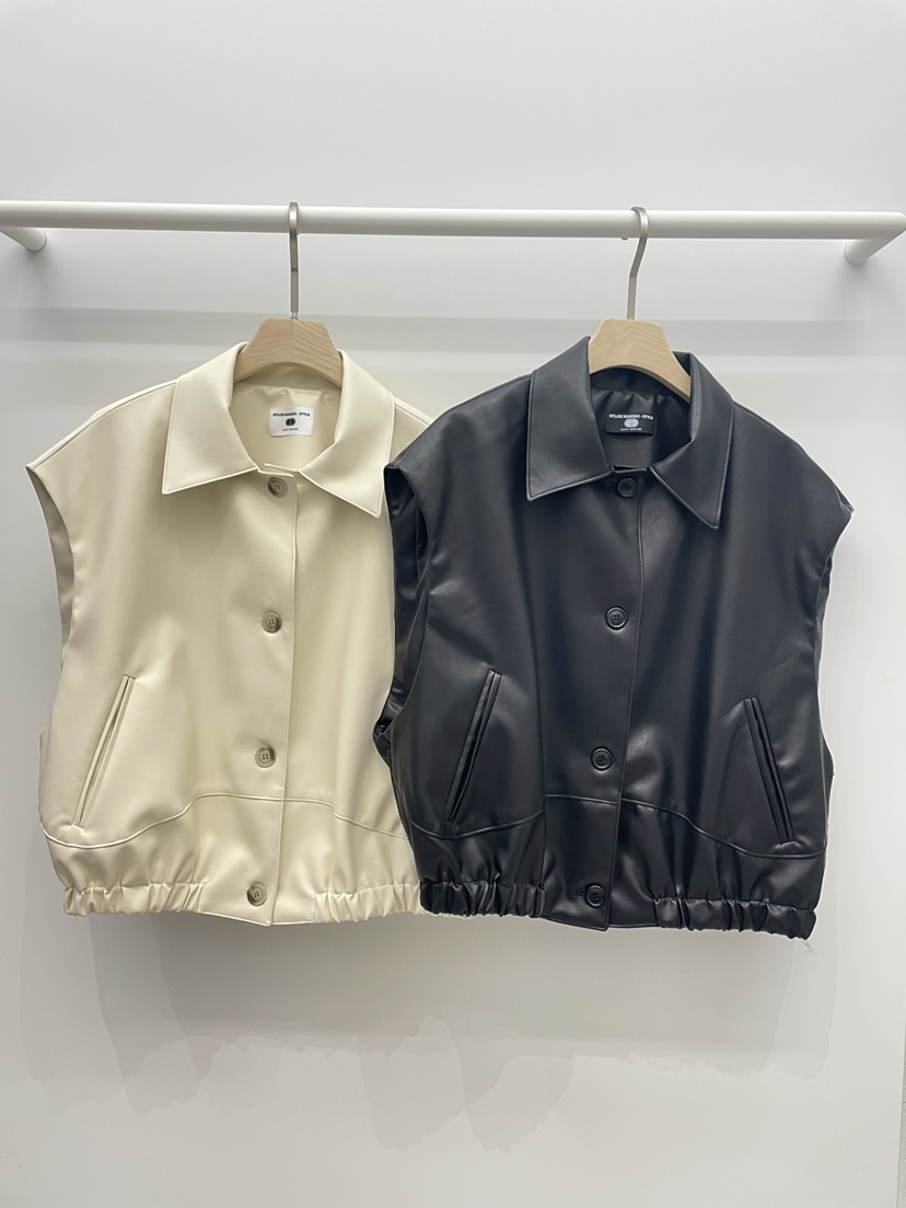 NYLON東大門實拍女裝新品熱賣休閑人氣職業時尚26春季馬甲柔軟NYLON馬甲