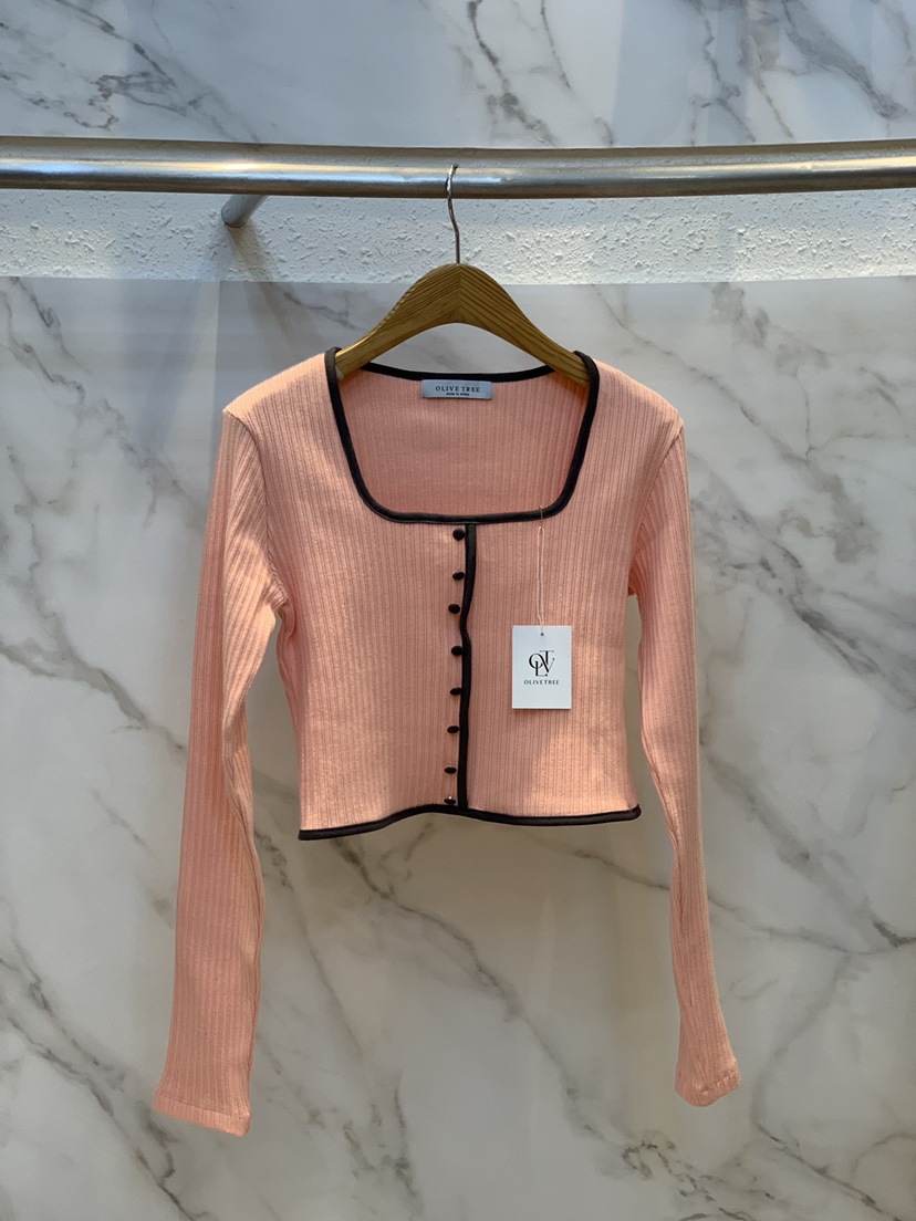 OLIVE TrEE東大門代購女士新品26春季推薦時尚熱賣長袖T恤OLIVE TrEE長袖T恤圖色1