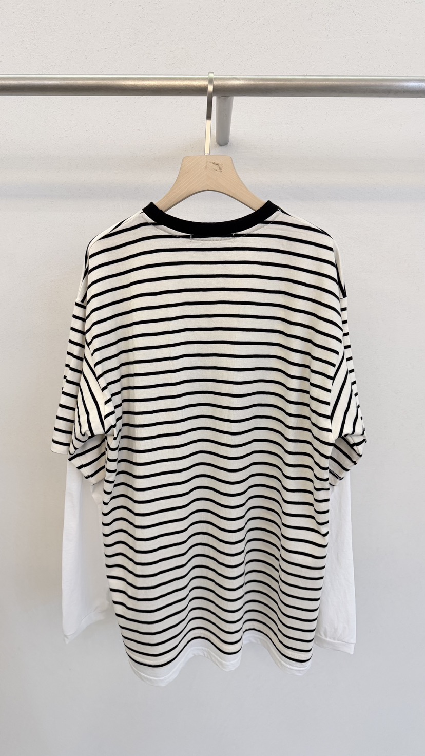 FORM韓國直郵女士新品人氣時尚職業休閑推薦長袖T恤假兩件FORM長袖T恤