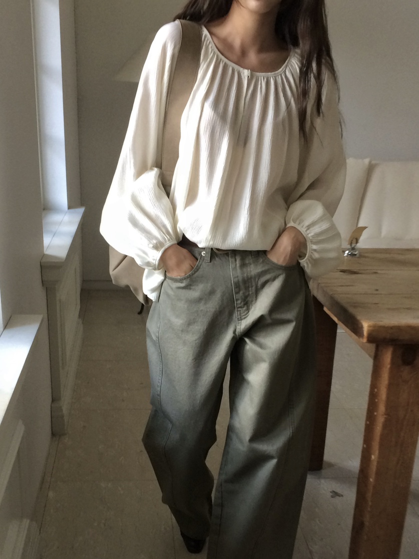 ANOU東大門代購女裝新品26春季熱賣人氣休閑推薦襯衫蕾絲衫ANOU襯衫/蕾絲衫