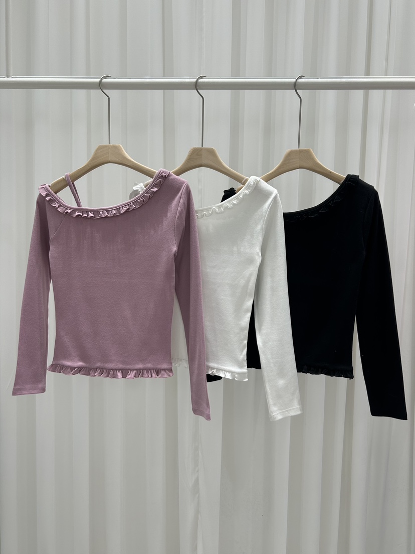 IF YOU SAY SO/PLUM-Q韓國代購女士新品時尚長袖T恤IF YOU SAY SO/PLUM-Q長袖T恤