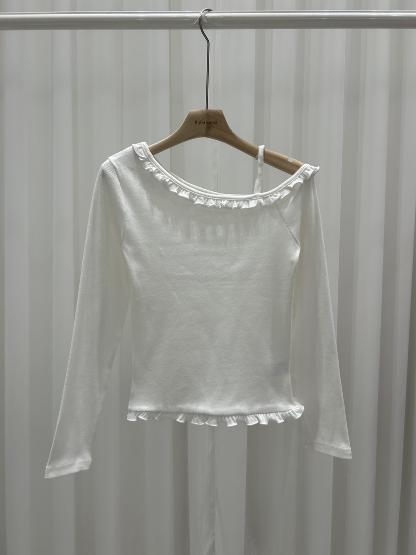 IF YOU SAY SO/PLUM-Q韓國代購女士新品時尚長袖T恤IF YOU SAY SO/PLUM-Q長袖T恤圖色1