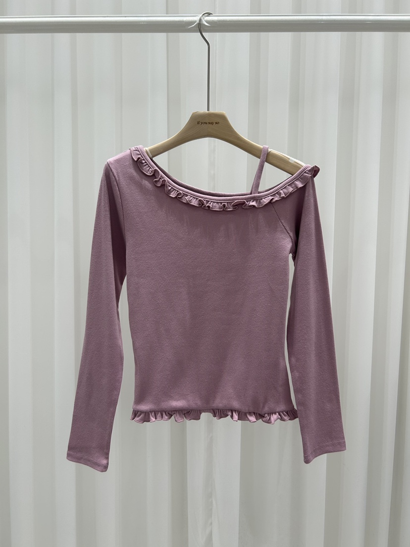IF YOU SAY SO/PLUM-Q韓國代購女士新品時尚長袖T恤IF YOU SAY SO/PLUM-Q長袖T恤圖色3