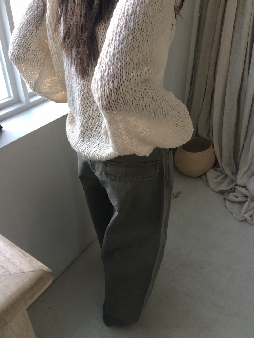 ANOU東大門代購女裝新品推薦人氣職業熱賣時尚26春季牛仔褲ANOU牛仔褲