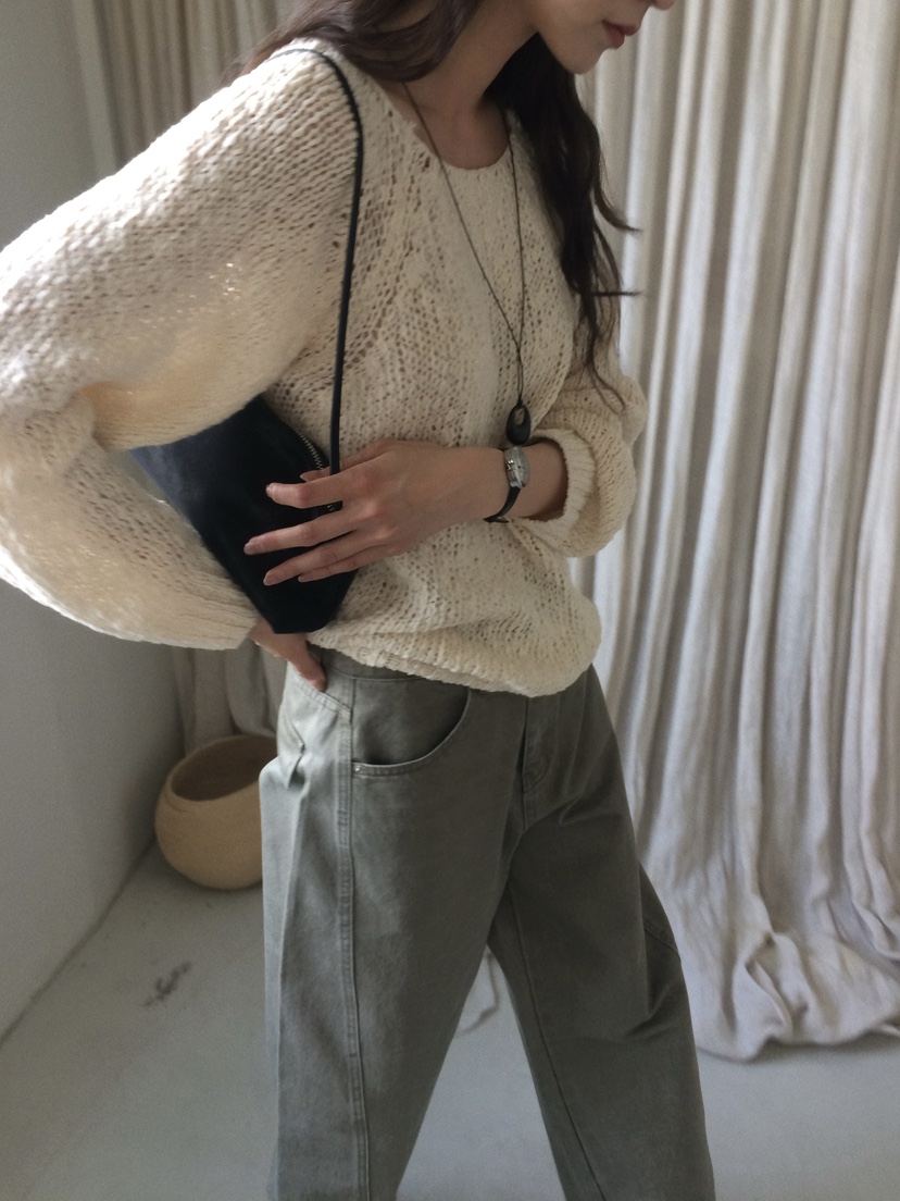 ANOU東大門代購女裝新品推薦人氣職業熱賣時尚26春季牛仔褲ANOU牛仔褲