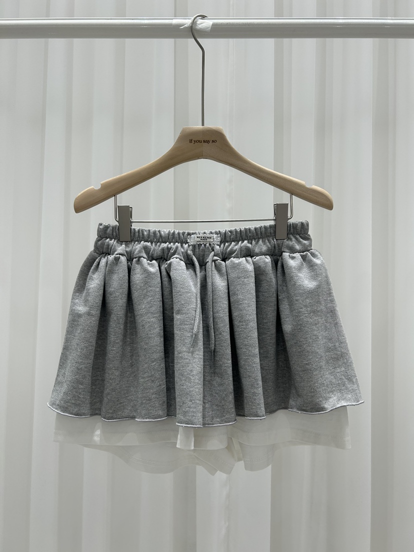 IF YOU SAY SO/PLUM-Q東大門直郵女士新品26春季短裙IF YOU SAY SO/PLUM-Q短裙圖色1