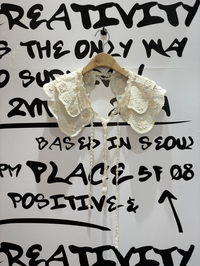 2ND K東大門代購女裝新款熱賣休閑26春季職業時尚推薦假領2ND K假領圖色1