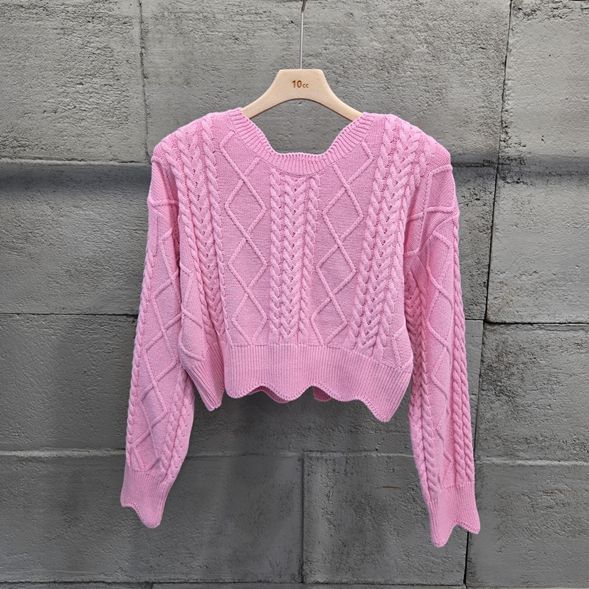 10CC東大門代購女士新款熱賣26春季人氣時尚職業推薦針織衫10CC針織衫圖色1