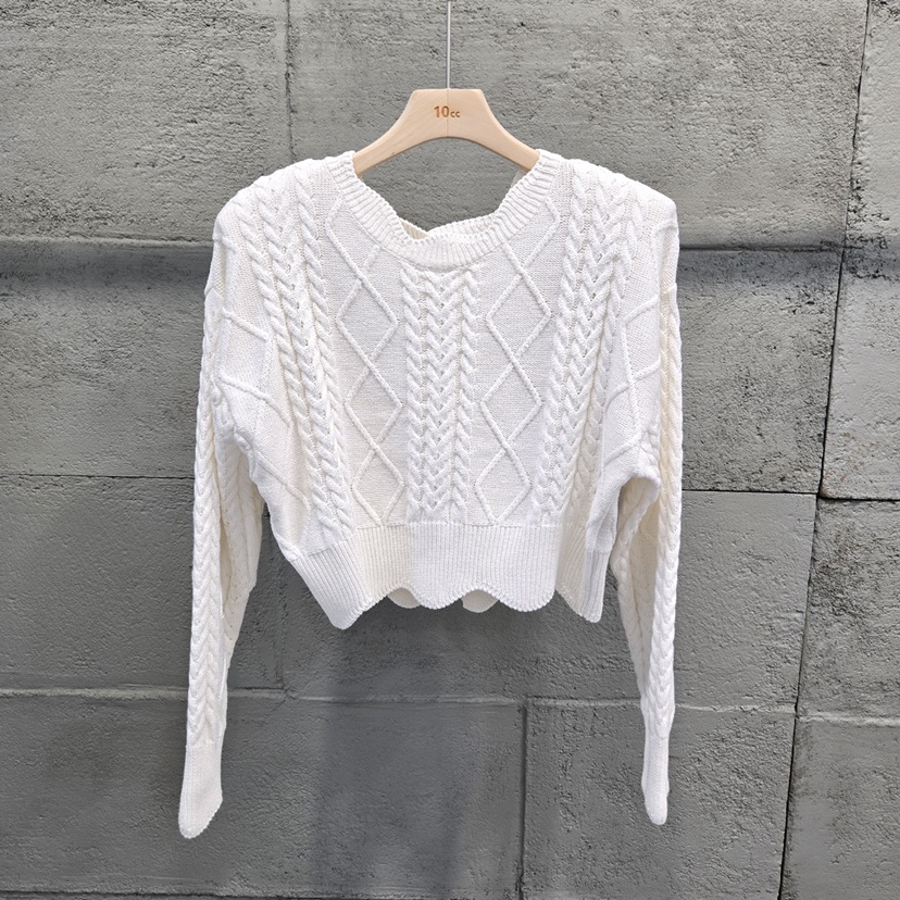 10CC東大門代購女士新款熱賣26春季人氣時尚職業推薦針織衫10CC針織衫圖色2