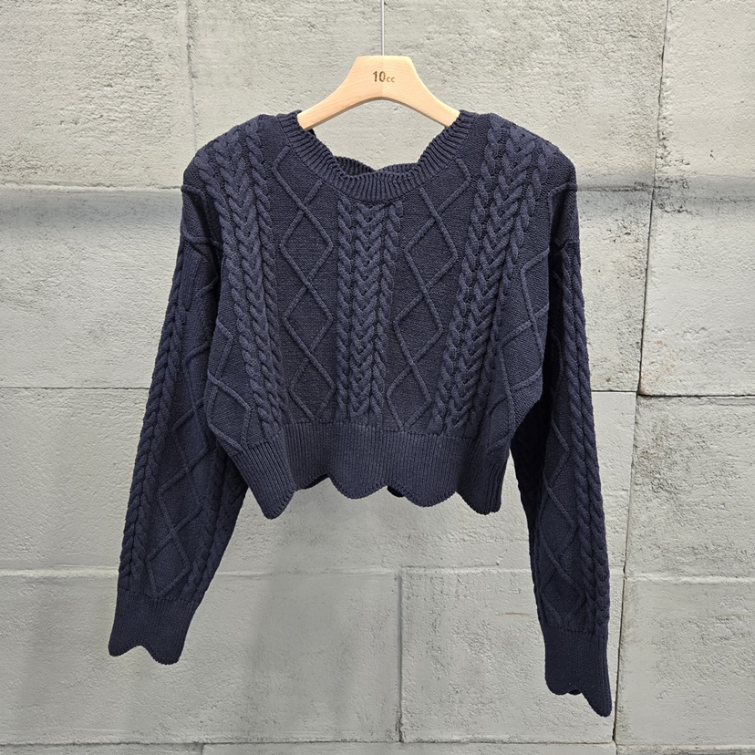 10CC東大門代購女士新款熱賣26春季人氣時尚職業推薦針織衫10CC針織衫圖色3