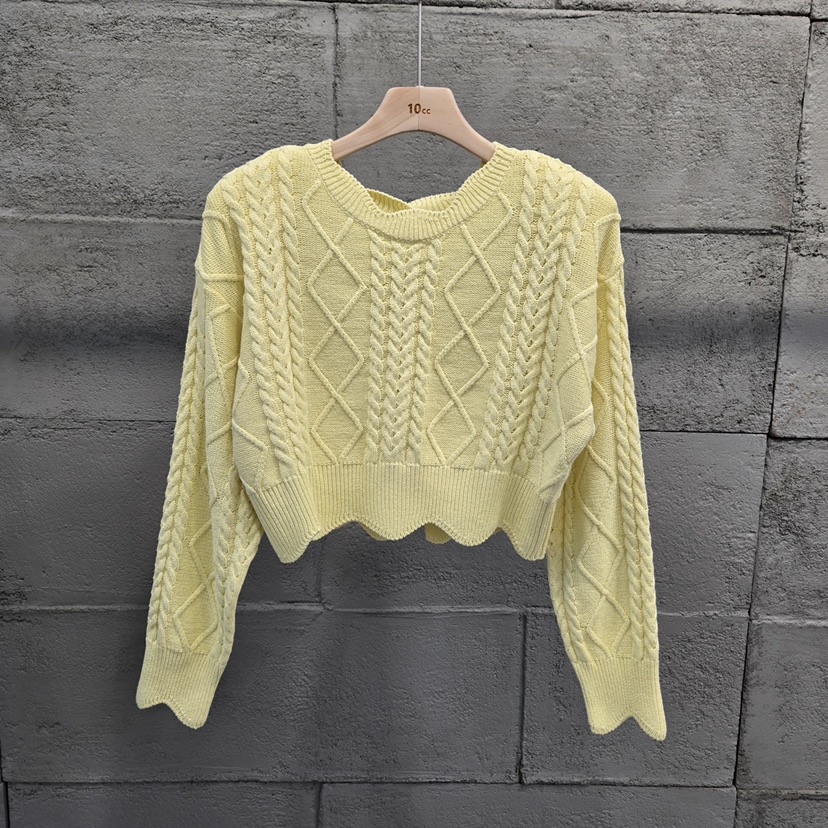 10CC東大門代購女士新款熱賣26春季人氣時尚職業推薦針織衫10CC針織衫圖色4