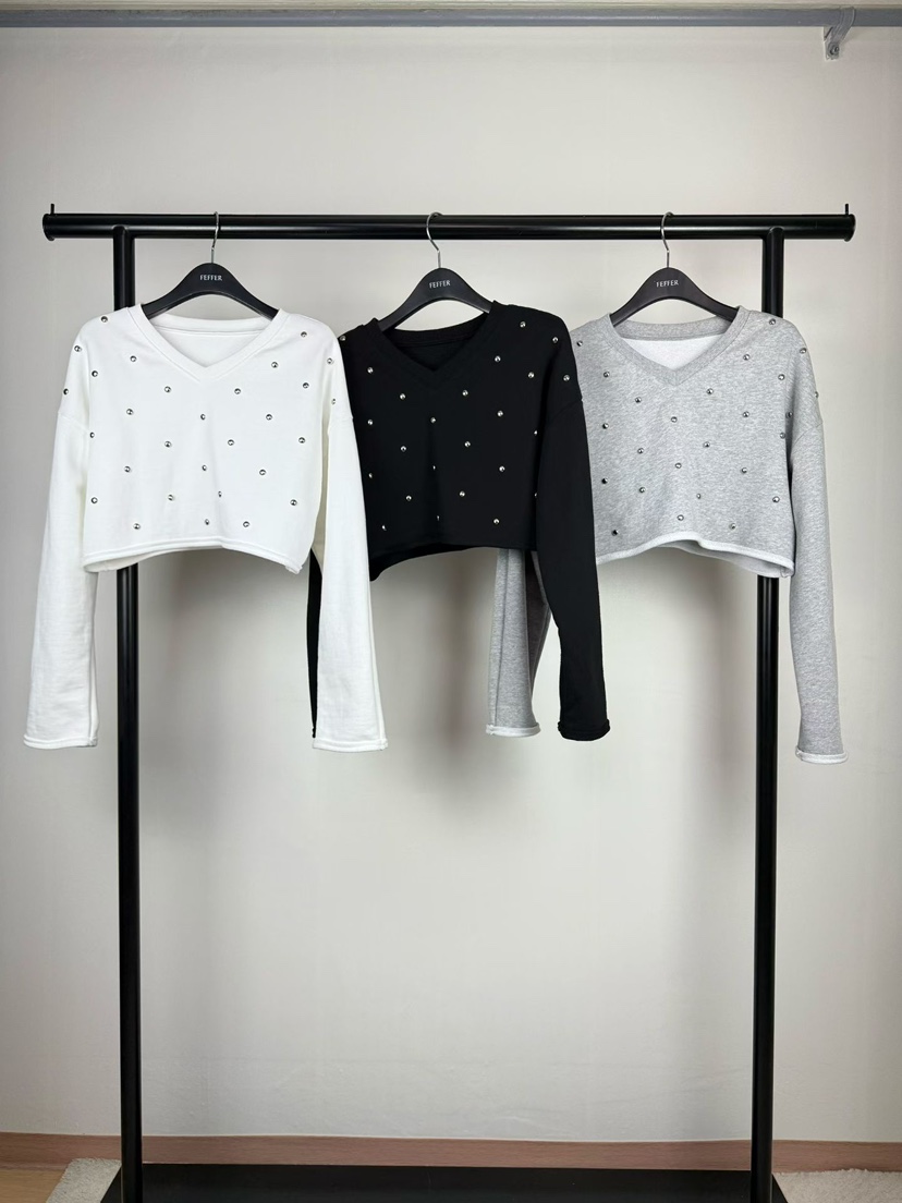 FEFFER東大門實拍女裝新品時尚推薦休閑職業人氣26春季衛衣FEFFER衛衣