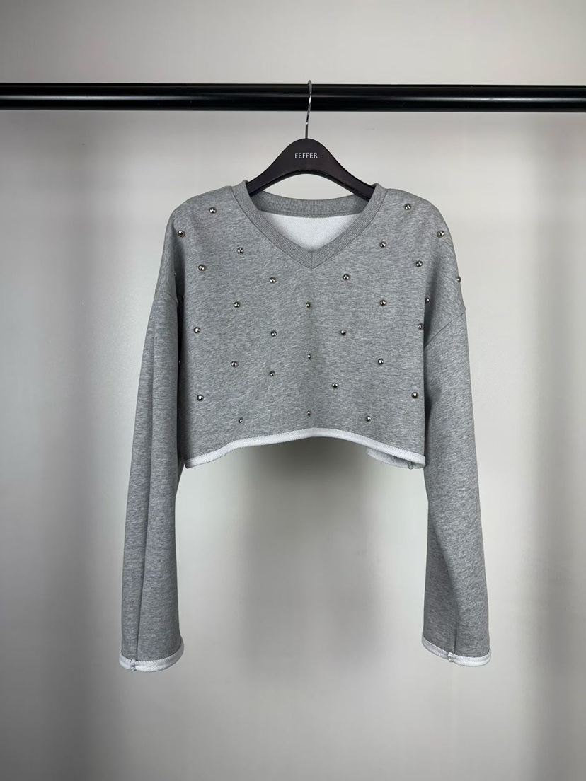 FEFFER東大門實拍女裝新品時尚推薦休閑職業人氣26春季衛衣FEFFER衛衣圖色3