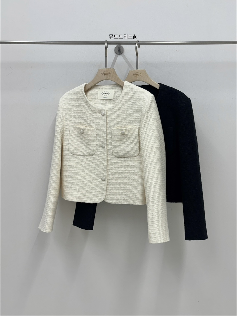 VERGAMOT東大門代購女士新品時尚推薦熱賣人氣夾克粗花呢VERGAMOT夾克