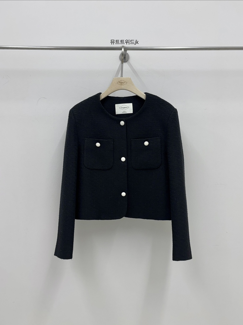 VERGAMOT東大門代購女士新品時尚推薦熱賣人氣夾克粗花呢VERGAMOT夾克圖色2