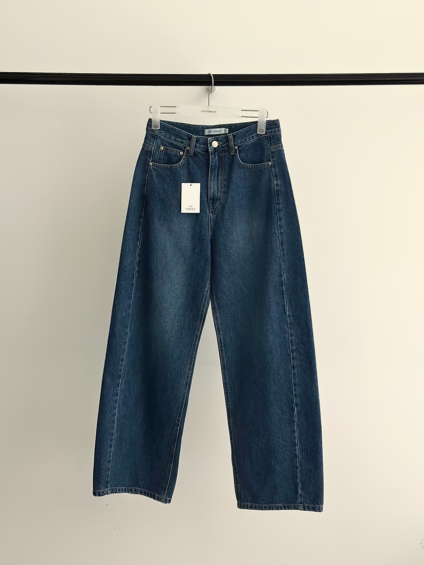 ANDTERRACE東大門代購女士新品熱賣休閑推薦職業26春季牛仔褲ANDTERRACE牛仔褲圖色1