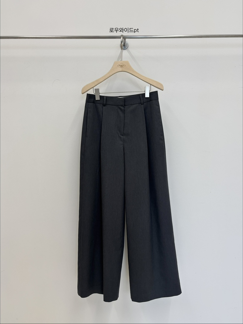 VERGAMOT東大門實拍女裝新款職業熱賣人氣26春季休閑休閑褲VERGAMOT休閑褲圖色2墨色