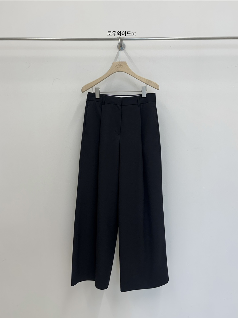 VERGAMOT東大門實拍女裝新款職業熱賣人氣26春季休閑休閑褲VERGAMOT休閑褲圖色3黑色