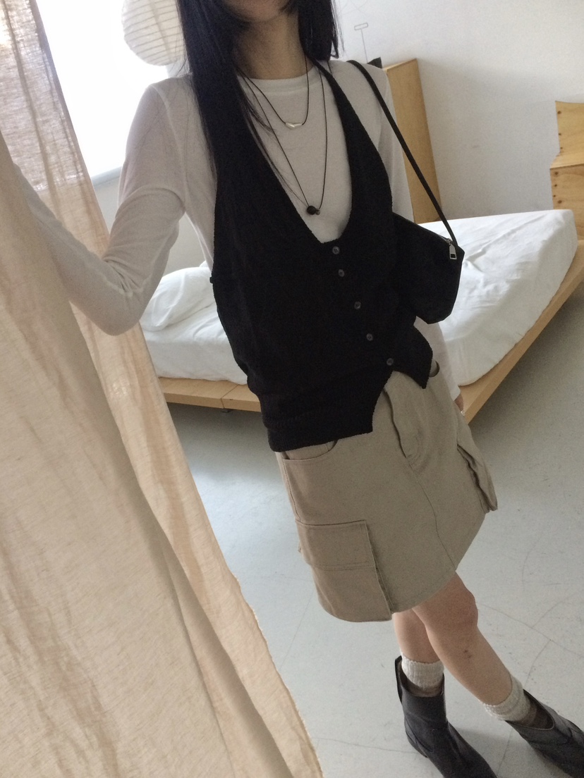 ANOU韓國直郵女裝新品熱賣時尚人氣休閑26春季推薦吊帶背心ANOU吊帶/背心