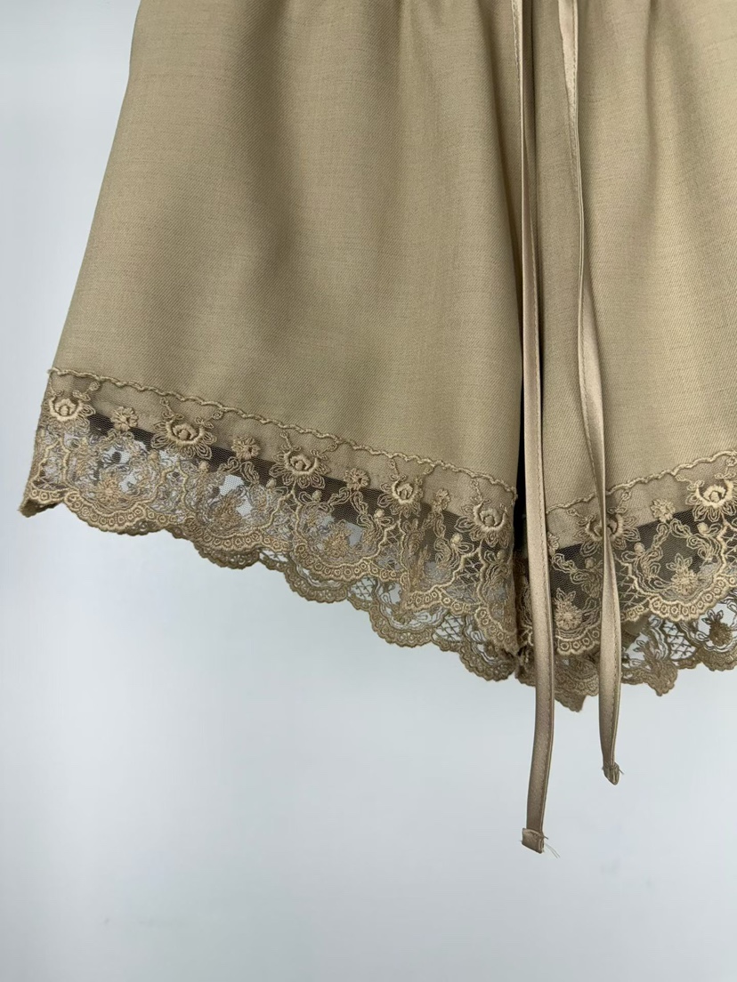 FEFFER韓國代購女裝新款26春季人氣職業推薦時尚短褲蕾絲FEFFER短褲