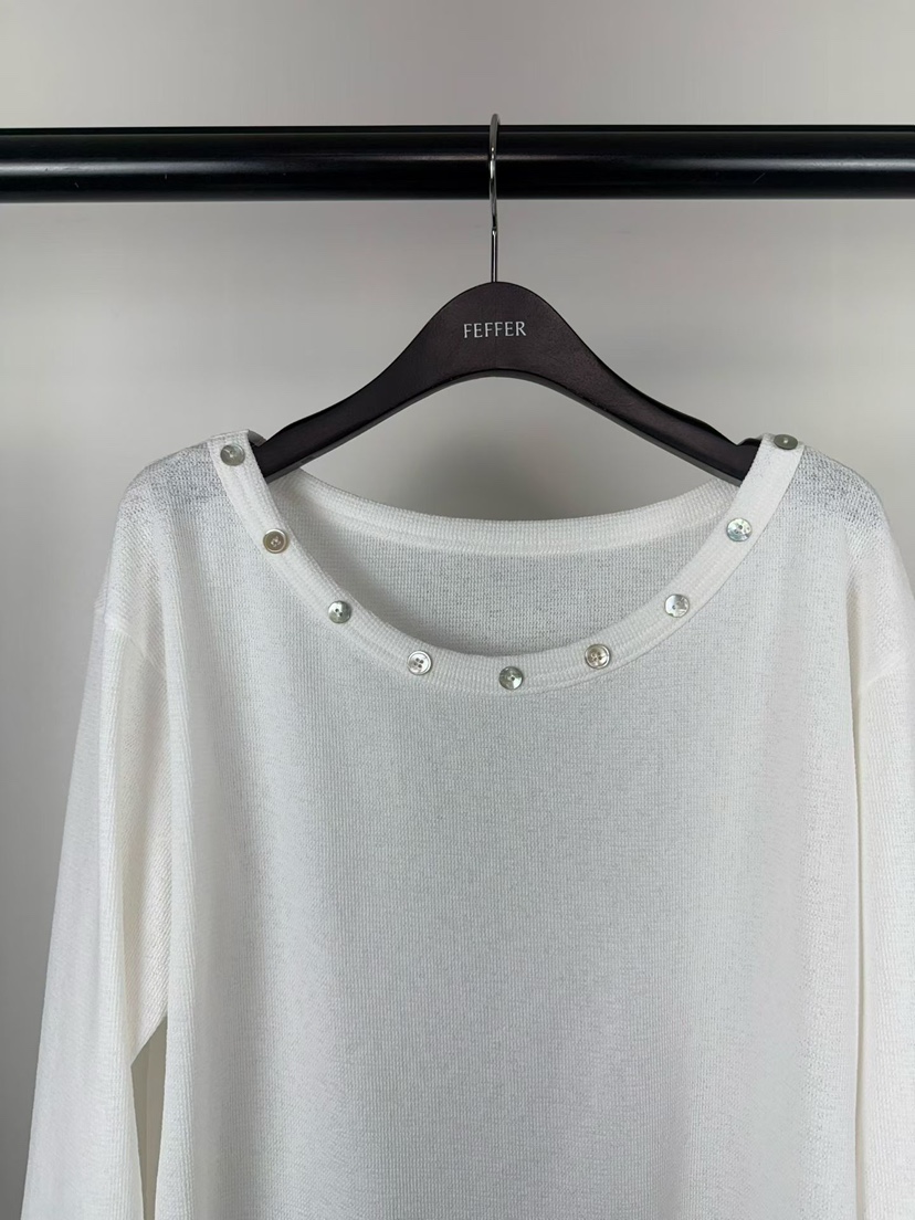 FEFFER東大門代購女裝新品26春季推薦職業人氣熱賣長袖T恤FEFFER長袖T恤