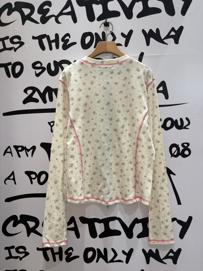 2ND K韓國代購女士新款26春季人氣熱賣推薦時尚長袖T恤拉鏈2ND K長袖T恤