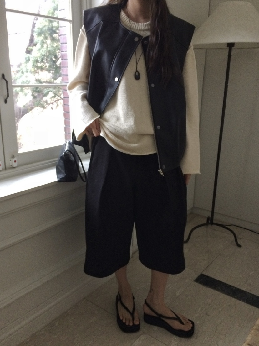 ANOU東大門實拍女裝新款熱賣26春季推薦職業時尚人氣馬甲ANOU馬甲