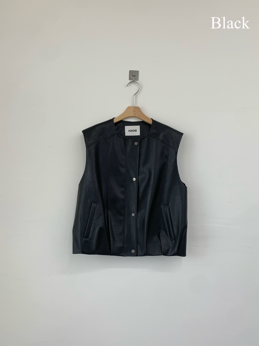 ANOU東大門實拍女裝新款熱賣26春季推薦職業時尚人氣馬甲ANOU馬甲圖色1