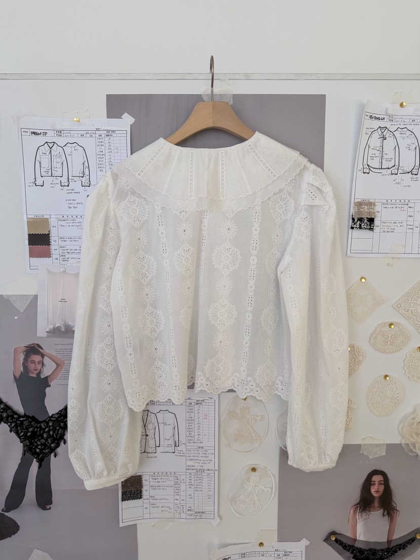 81 MARKET-L東大門直郵女裝新品熱賣職業26春季襯衫蕾絲衫81 MARKET-L襯衫/蕾絲衫