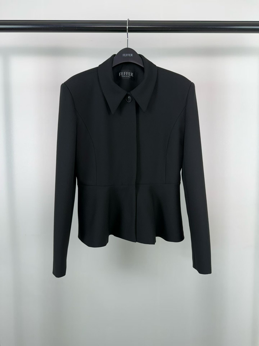 FEFFER東大門實拍女士新品熱賣26春季職業休閑人氣時尚夾克FEFFER夾克圖色2