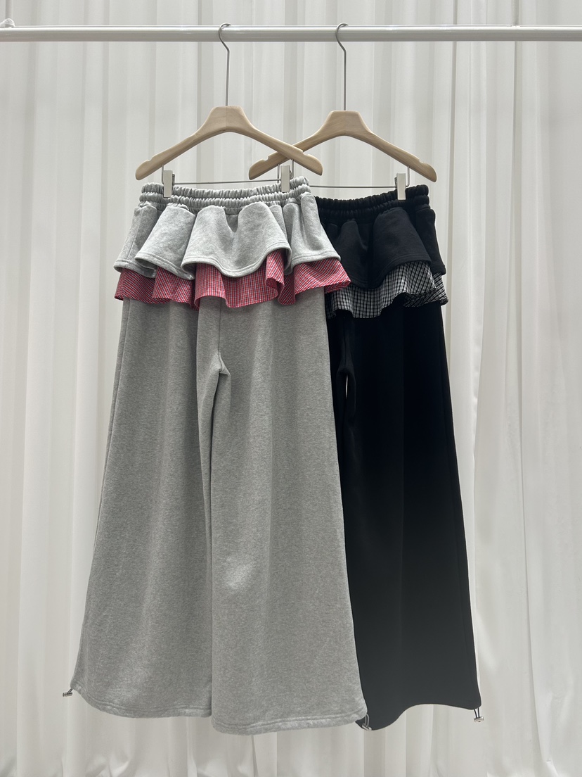 IF YOU SAY SO/PLUM-Q東大門實拍女士新品推薦裙褲格子IF YOU SAY SO/PLUM-Q裙褲