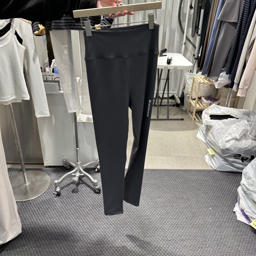 THE LOT韓國直郵女裝新款休閑職業時尚打底褲鯊魚褲緊身褲THE LOT/	LOT打底褲/鯊魚褲圖色2墨色