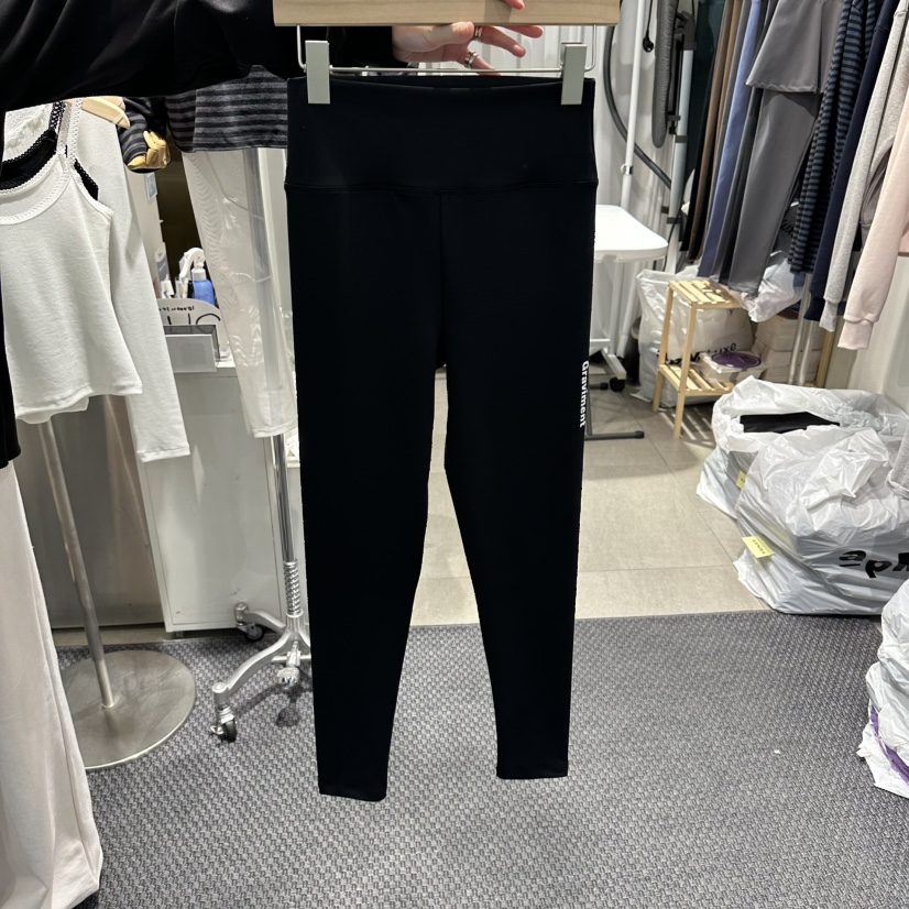 THE LOT韓國直郵女裝新款休閑職業時尚打底褲鯊魚褲緊身褲THE LOT/	LOT打底褲/鯊魚褲圖色3黑色