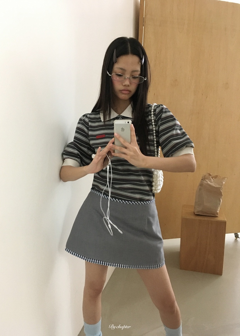 BY CHAPTER韓國代購女裝新品休閑職業人氣熱賣26春季T恤BY ChapterT恤