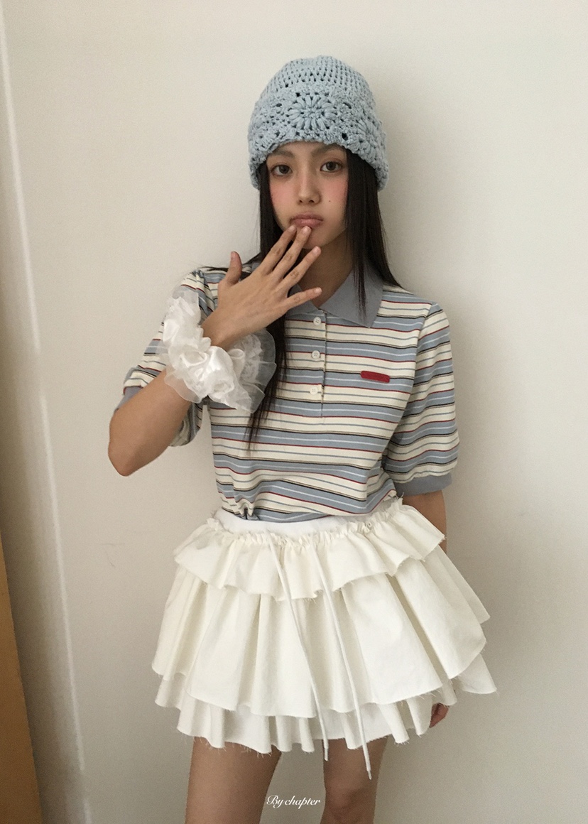 BY CHAPTER韓國代購女裝新品休閑職業人氣熱賣26春季T恤BY ChapterT恤圖色2