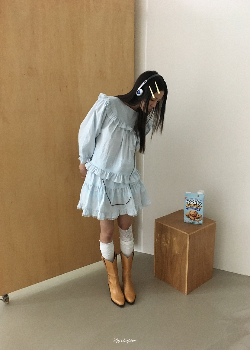 BY CHAPTER東大門代購女裝新款熱賣人氣26春季推薦時尚短裙BY Chapter短裙