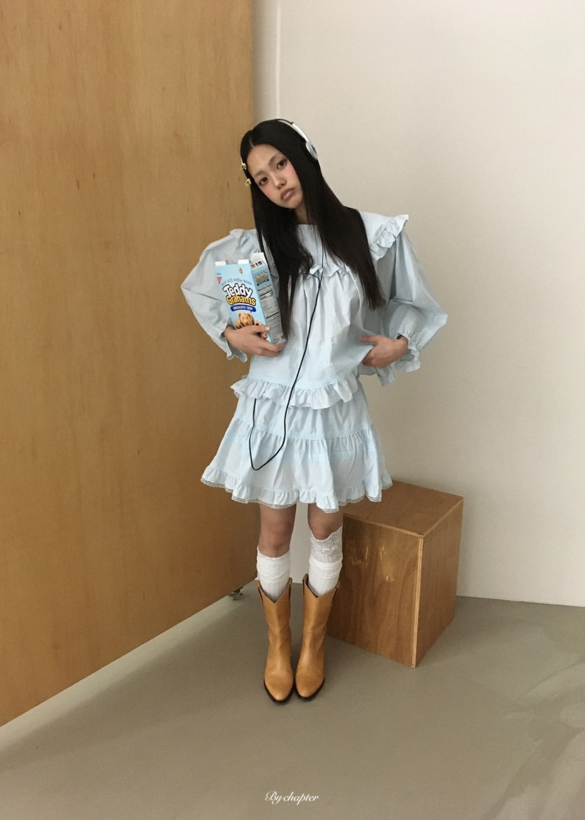 BY CHAPTER東大門代購女裝新款熱賣人氣26春季推薦時尚短裙BY Chapter短裙