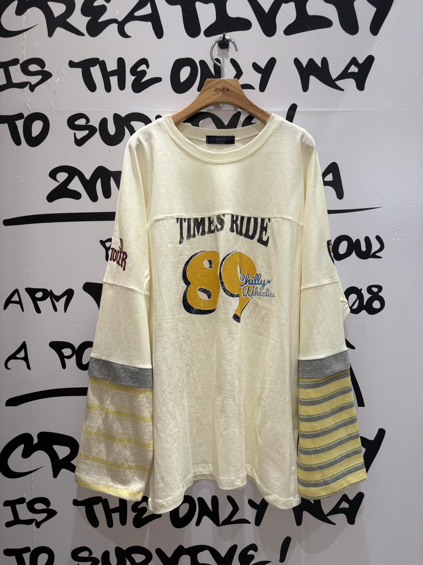 2ND K韓國代購女裝新款推薦26春季休閑時尚熱賣職業長袖T恤2ND K長袖T恤圖色3