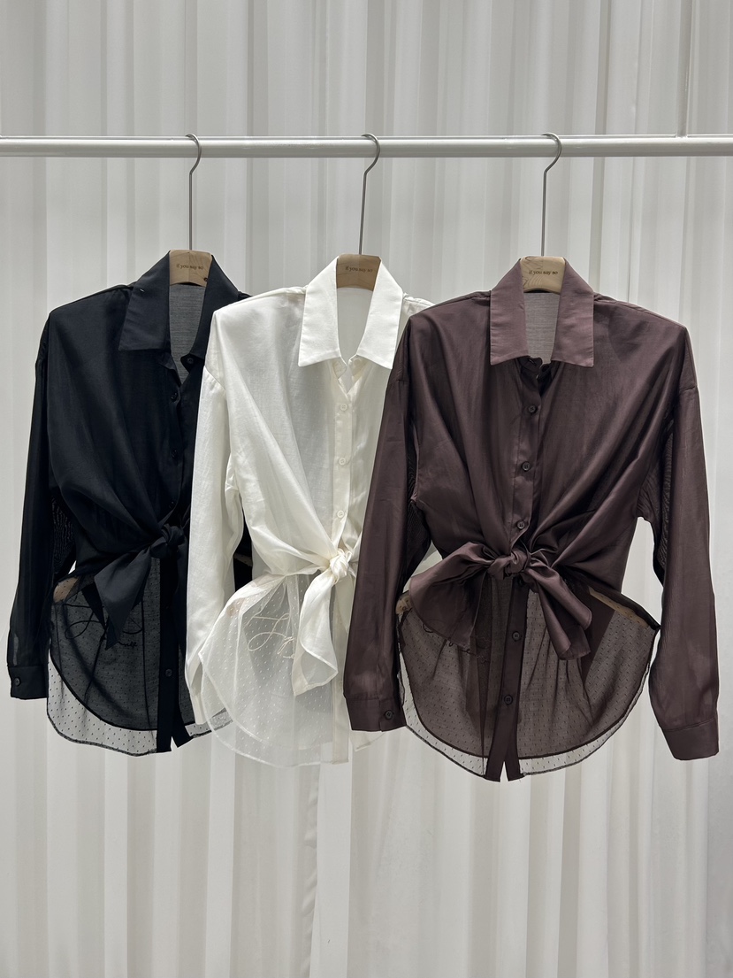 IF YOU SAY SO/PLUM-Q東大門直郵女士新款休閑襯衫蕾絲衫IF YOU SAY SO/PLUM-Q襯衫/蕾絲衫